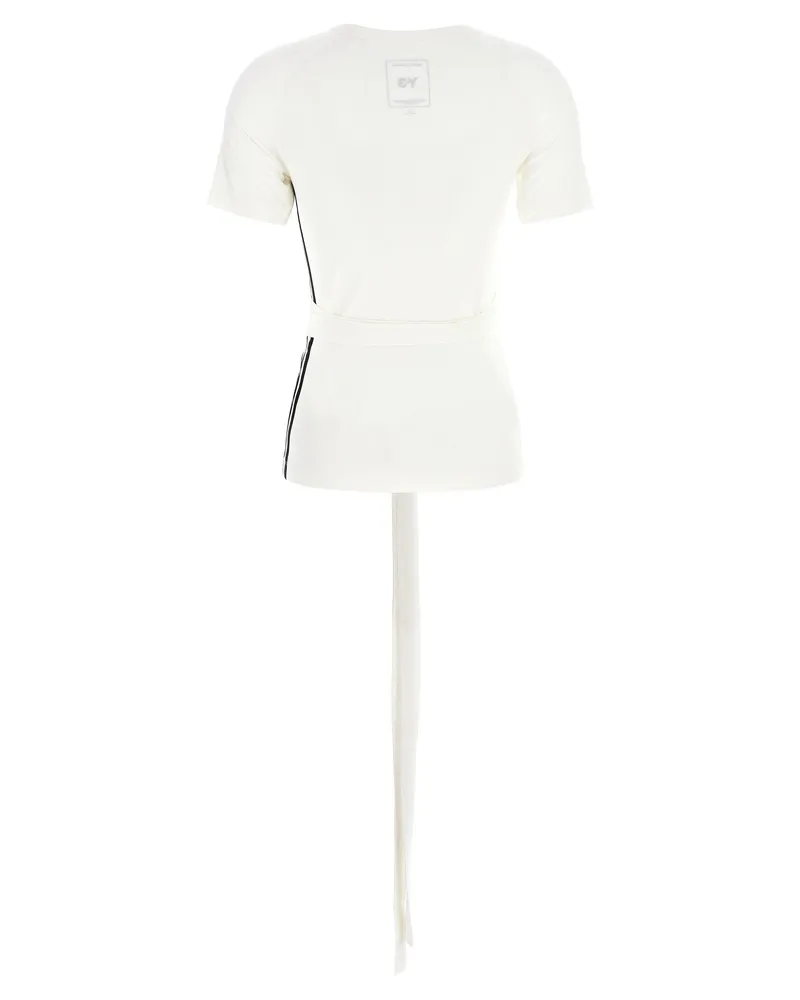 Y-3 Women's Bicolor Lyocell Sportswear Clothing White