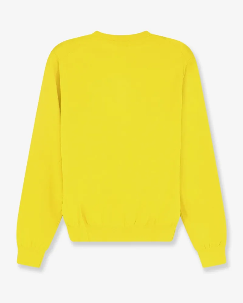 ASPESI Women's Cotton Cardigan Yellow Sweater Yellow