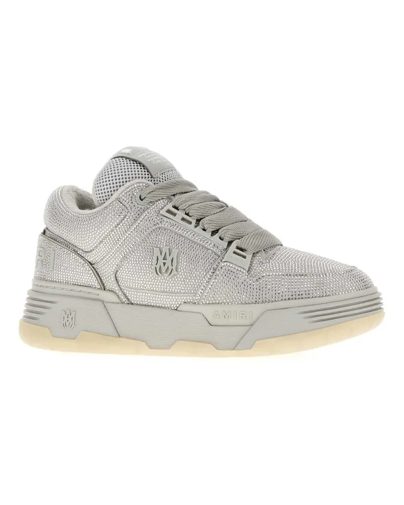 Amiri Crystal MA-1 Sneaker — Gray Gray