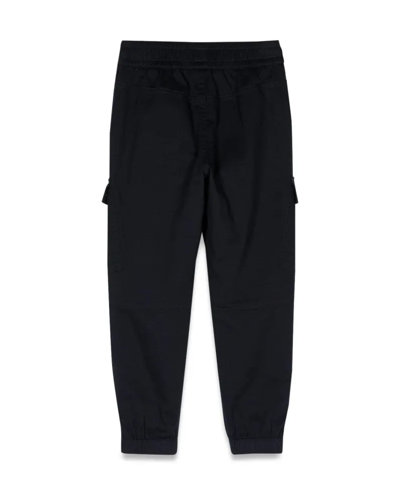 Versace Cotton Trousers — Blue Blue