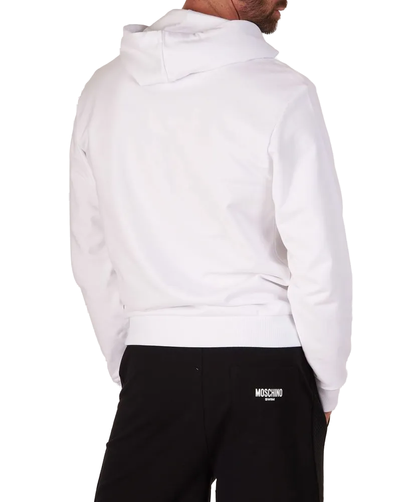 Moschino Women's Sweatshirt White Apparel - Knitwear-Sweatshirts White
