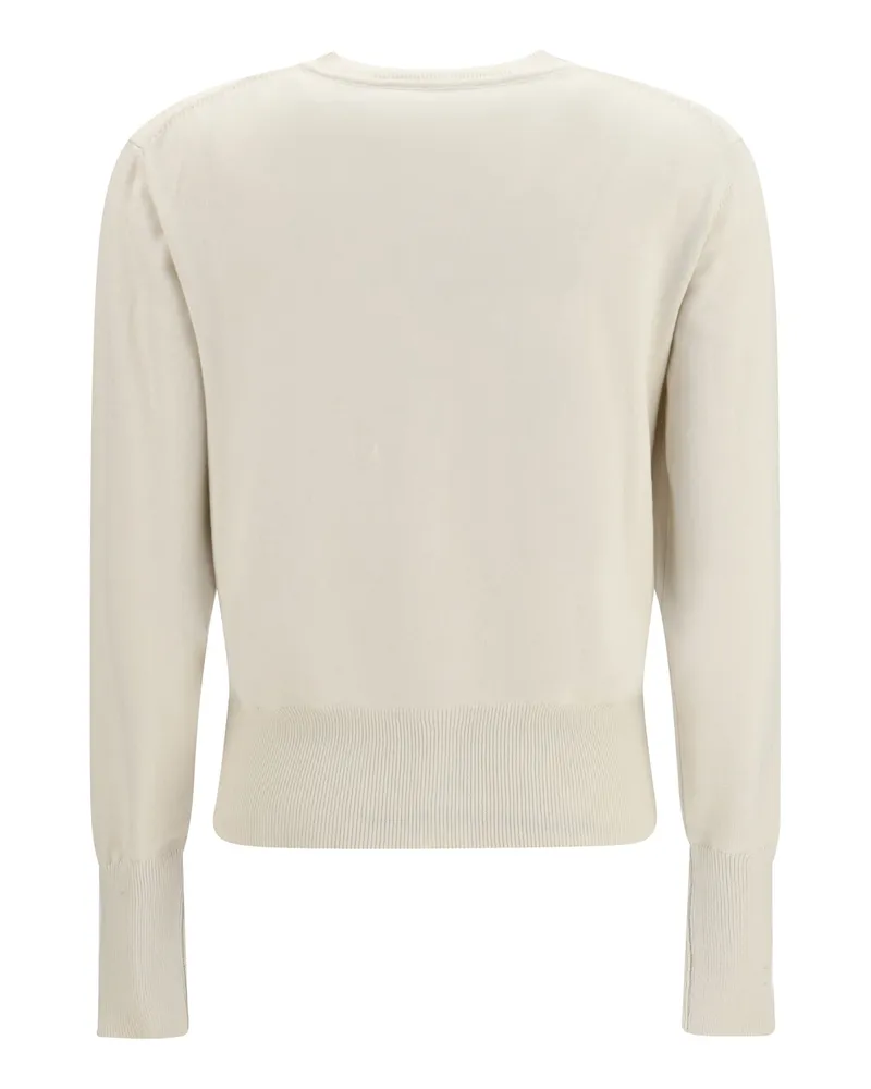 Vivienne Westwood Women's Bea Cardigan Dove White Cotton; Kashmir-Capra Hircus Kashmir/capra Sweater White