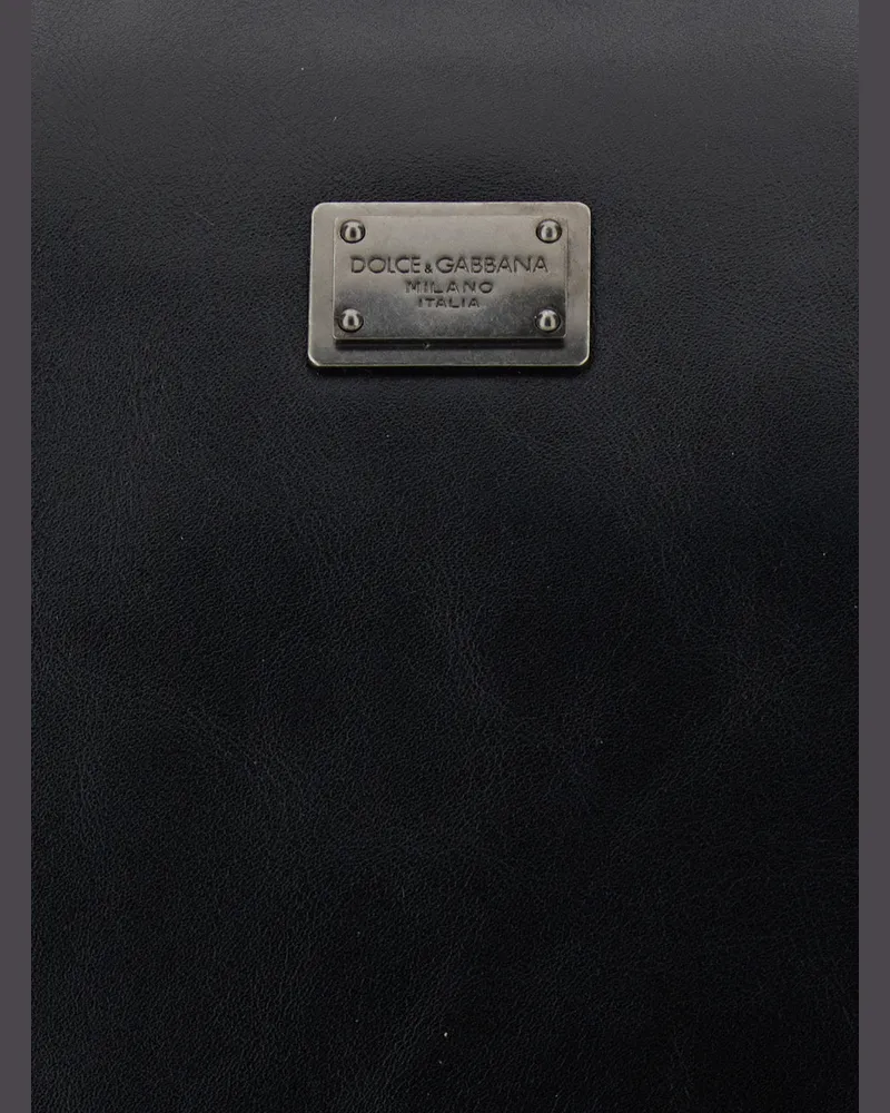 Dolce & Gabbana Vittoria Shoulder Bag — Black Black
