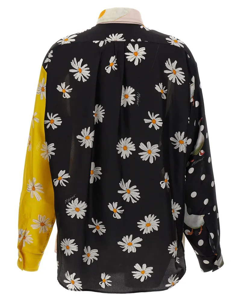 Moschino Women's Multicolor Silk Blouse Multicolor