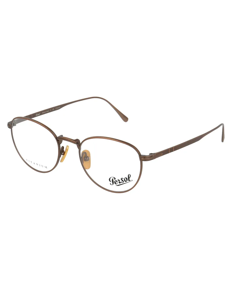 Persol Men's Sunglasses 0po5002vt Bronze Titanium Glasses & Frames Bronze