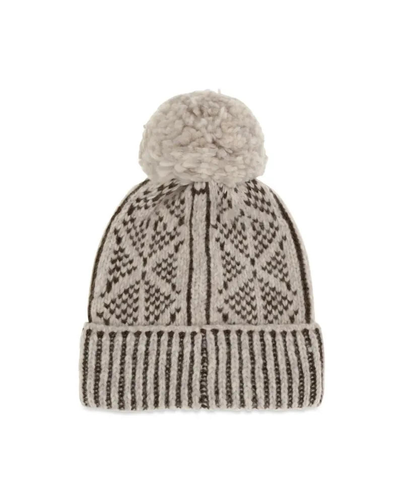 Moncler MOL20973B00005N1046P20BB Beanie — Gray Gray