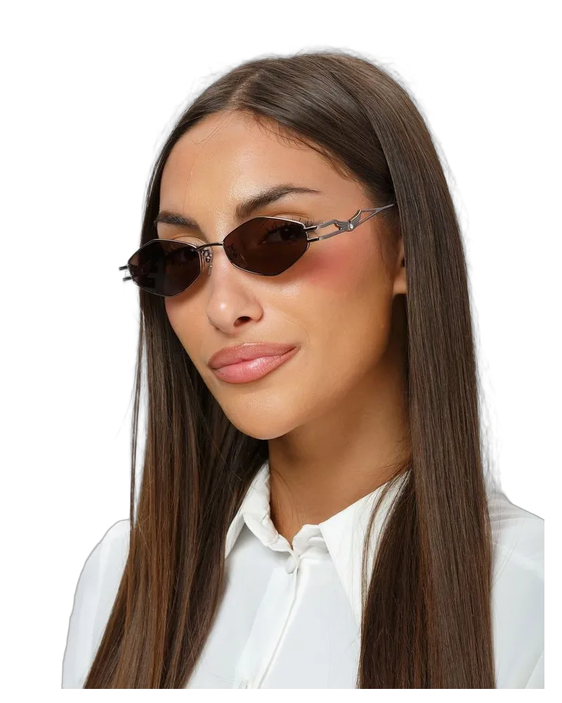 Zadig & Voltaire Women's Sunglasses Ruthenium Total Gloss Metal Gray