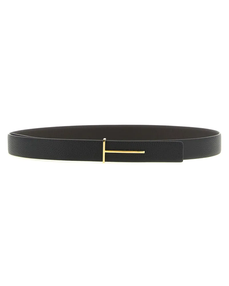 Tom Ford Icon Belt — Black Black