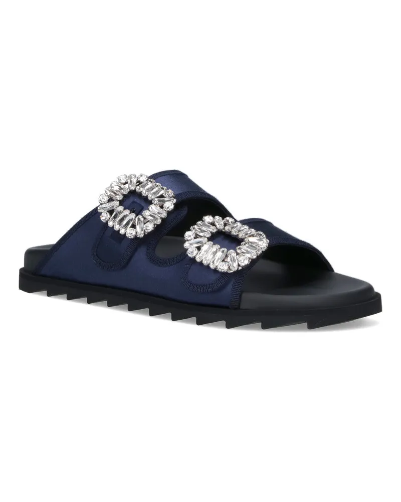 Roger Vivier Women's Sandals Blue Outer: 57 Navy
