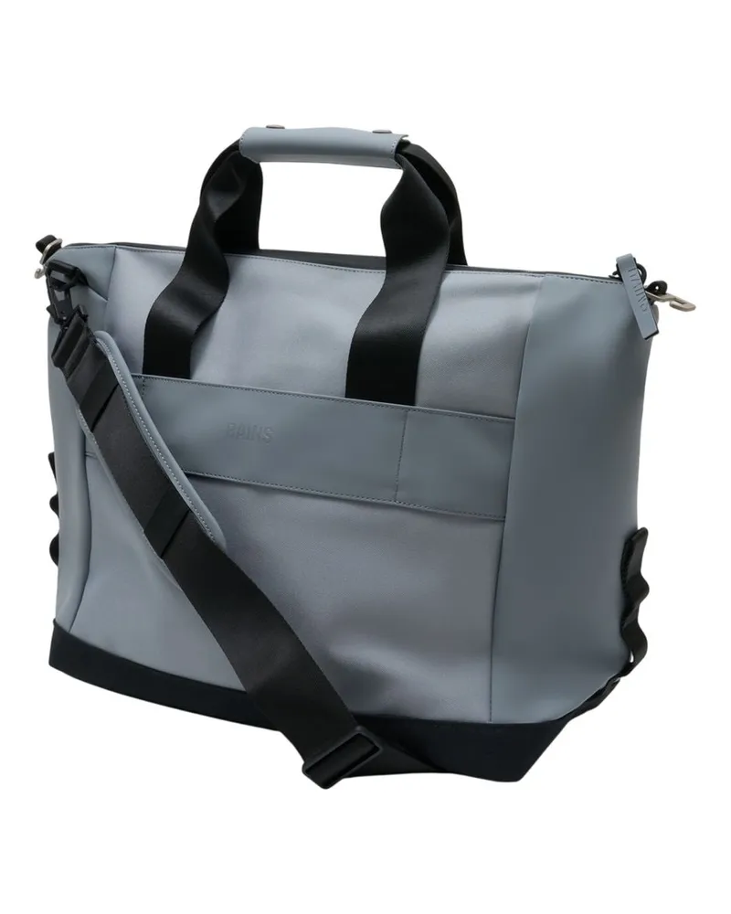 RAINS Unisex Otaru Weekend Small W3 Travel Bag -  Synthetic Blue Travel-Bags Gray