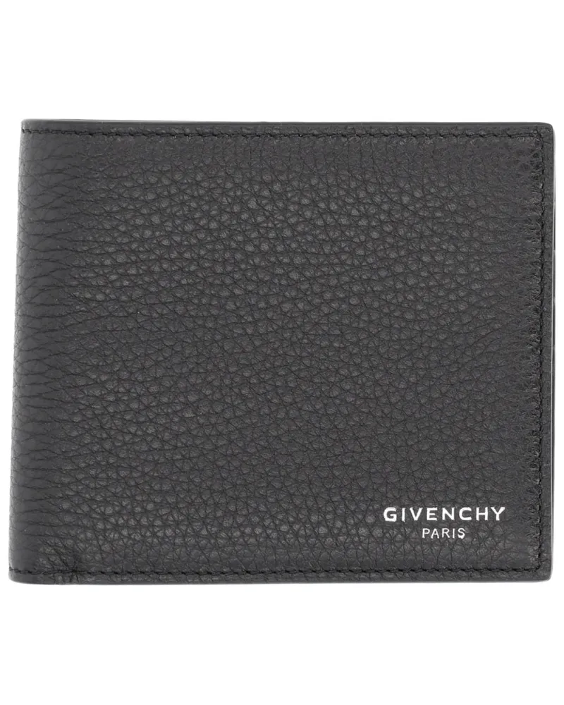Givenchy Calf Leather Wallet — Black Black