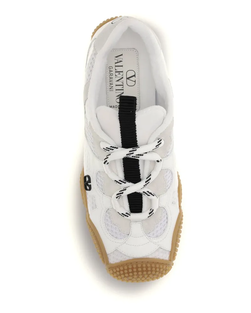 Valentino Garavani Women's Sneakers Amphibia White-Black White-Transparent-Black Trainers White/transparent/black White