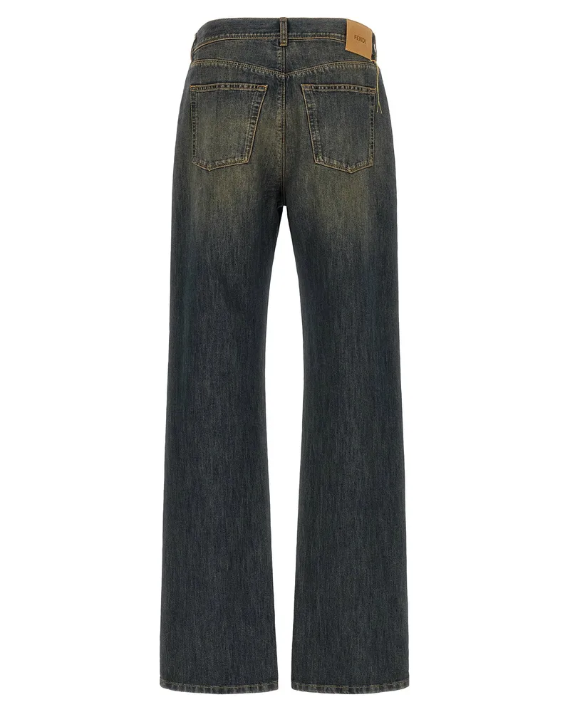 Fendi Bananatex® Organic Denim Jeans — Grey Grey