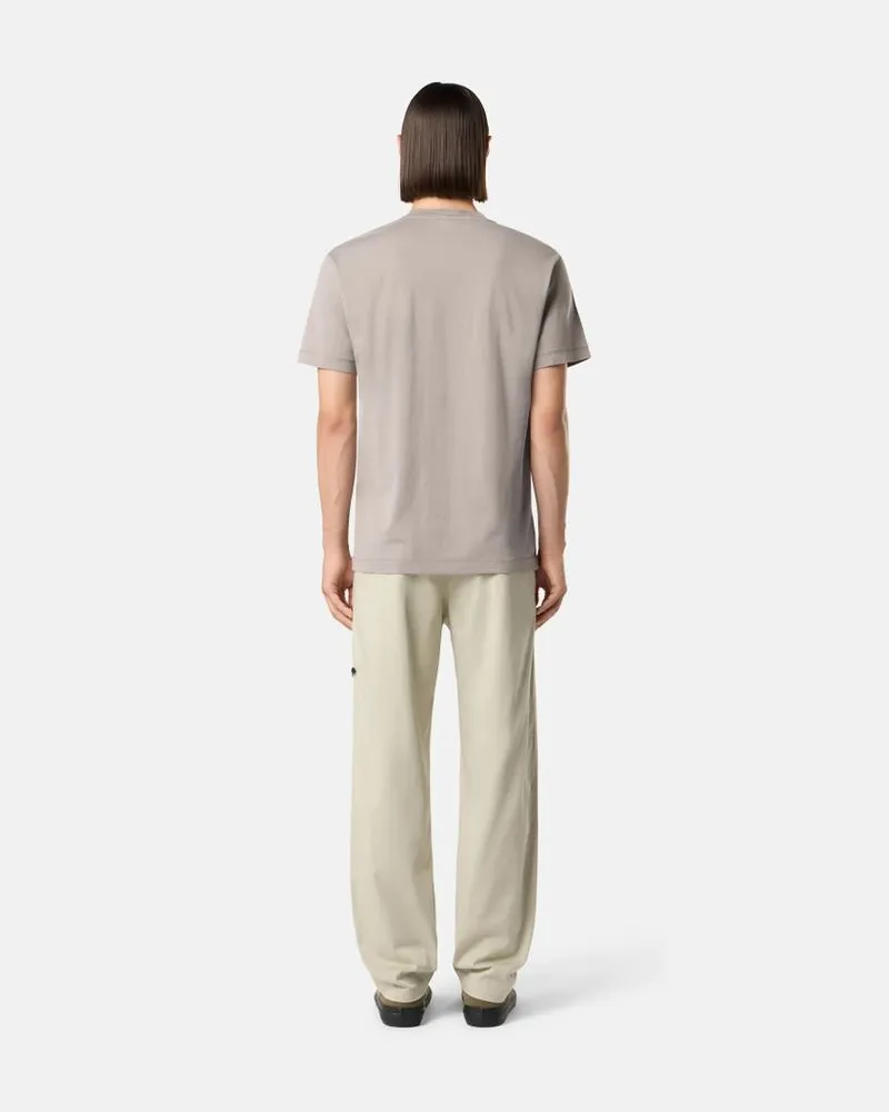 Stone Island Logo-Patch T-Shirt — Grey Grey