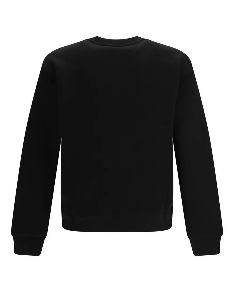 Kenzo Men Wild Tiger Cotton Sweatshirt Black Sweatshirts Sweater Black
