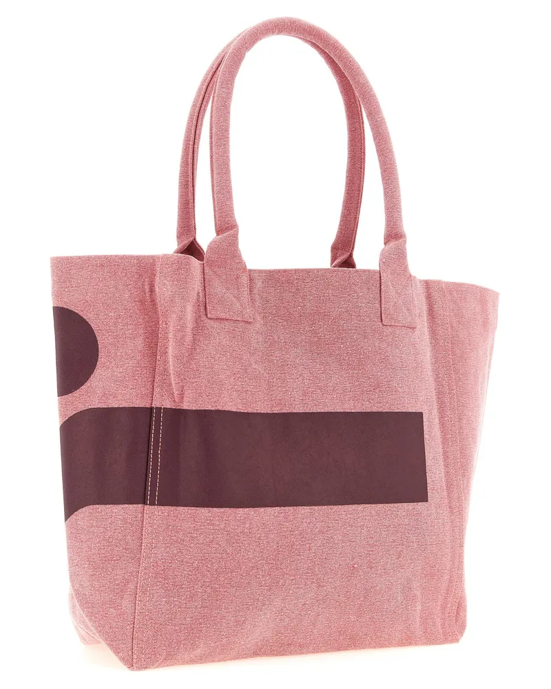 Isabel Marant Women's Yenky Tote Pink Cotton Pink