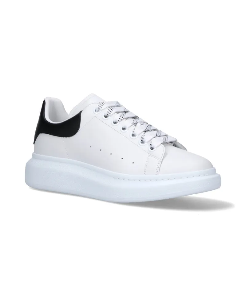 Alexander McQueen Men's Sneakers White Calf Leather White