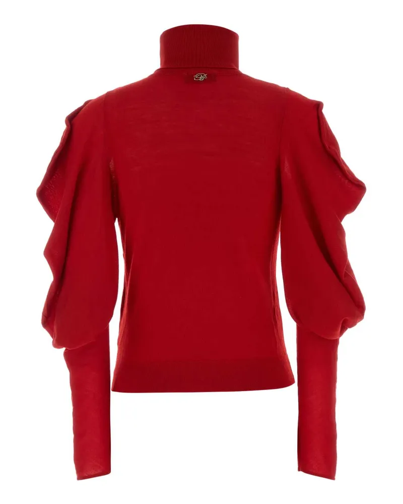 Blumarine Dolcevita Sweater — Red Red