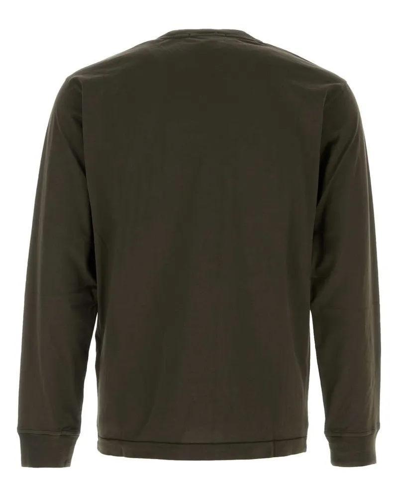 Stone Island Coalgrey T-Shirt Exterior: Cotton T-shirts And Polos Gray