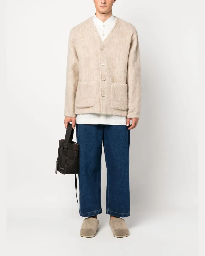 Studio Nicholson Men's Jeans Paolo Blue Blue