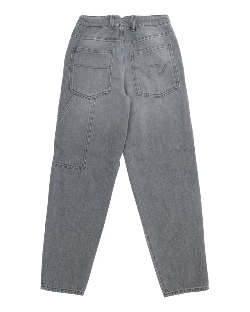 Emporio Armani Five-Pocket Cotton Jeans — Gray Gray
