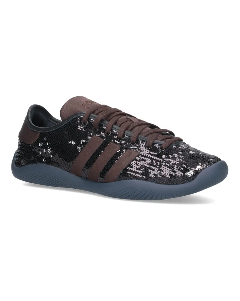 adidas Men's Adidas X Wales Bonner Sneakers Black Fabric Black