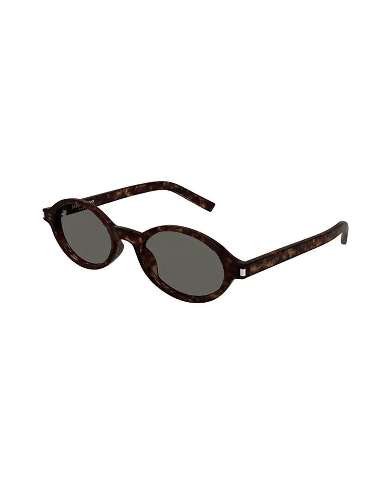 Saint Laurent Unisex Sunglasses Brown Recycled Acetate Brown