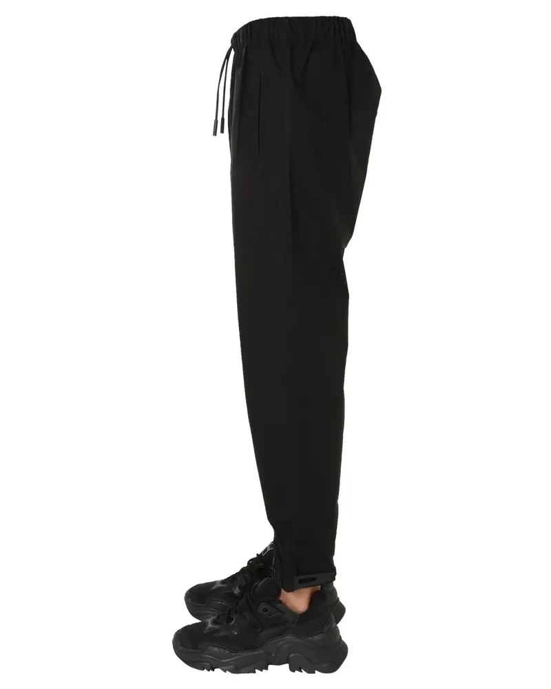 Marcelo Burlon | County of Milan Elastic Waist Joggers — Black Black
