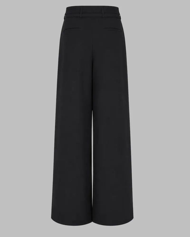 Dries van Noten Peacha Trousers — Black Black