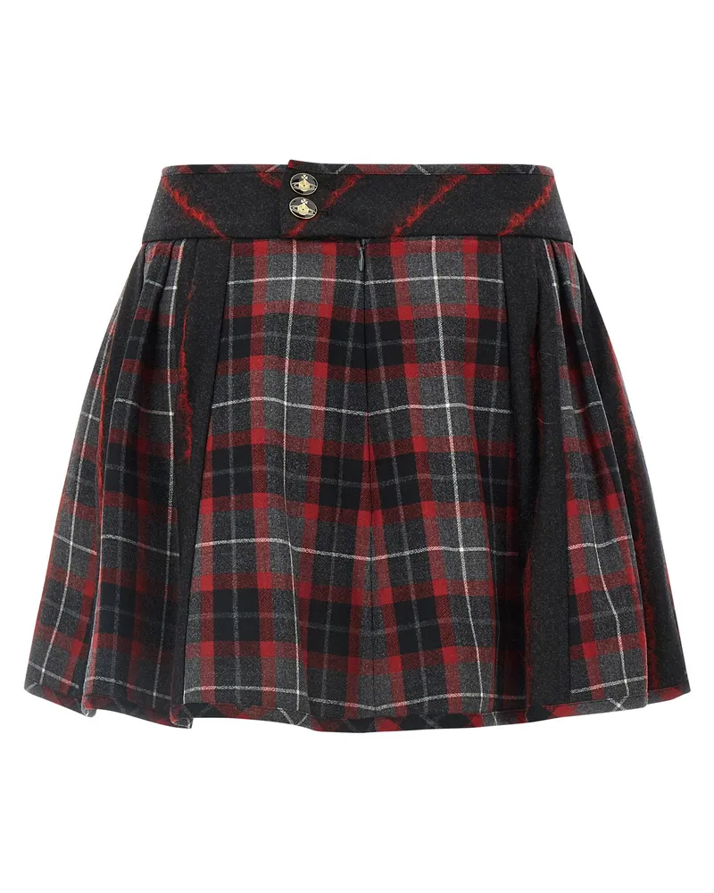Vivienne Westwood Mini Bell Skirt — Red Red