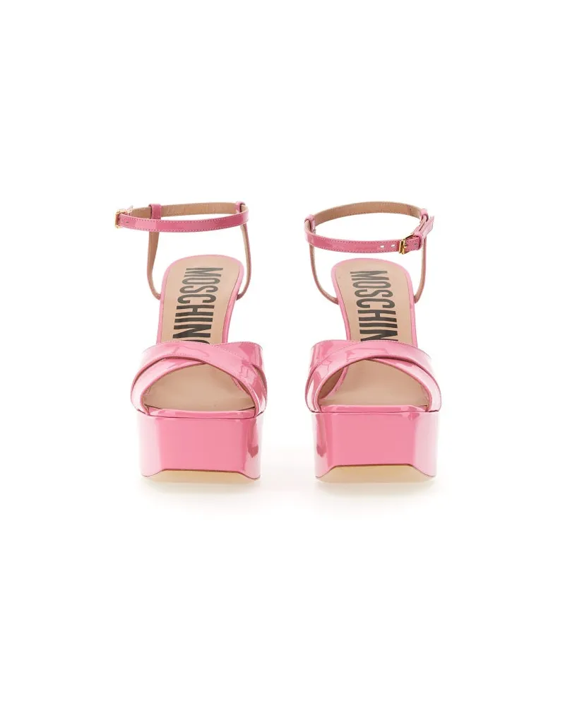 Moschino Platform Sandal — Pink Pink