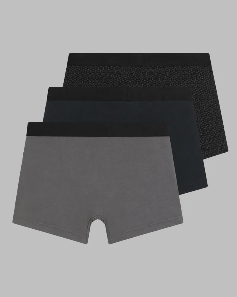 HUGO BOSS Recycled Polyamide Boxer Briefs — Gray Gray