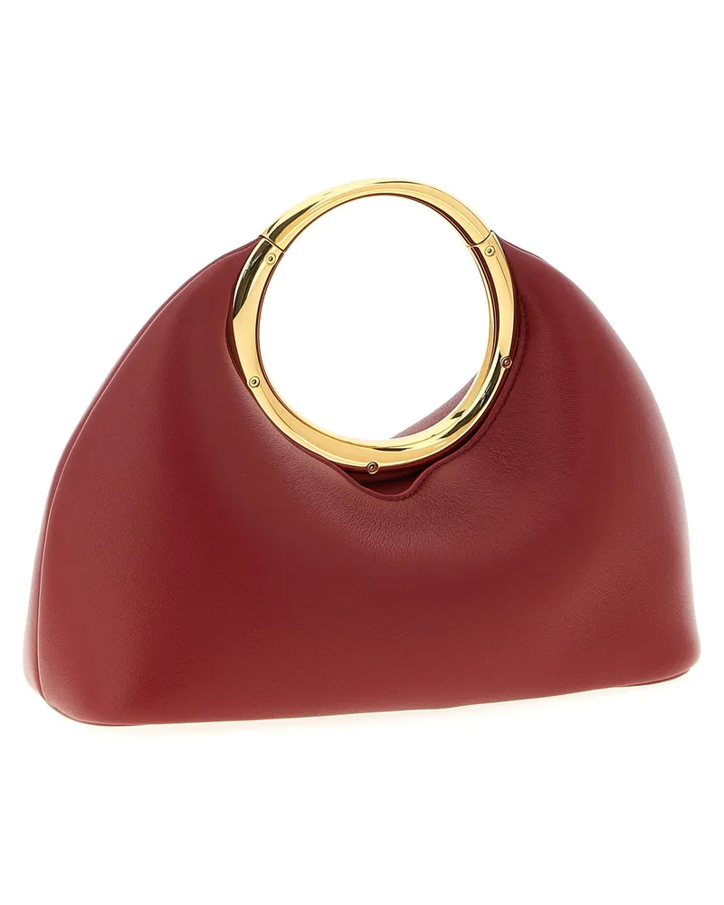 Jacquemus Top Handle Bag — Burgundy Burgundy