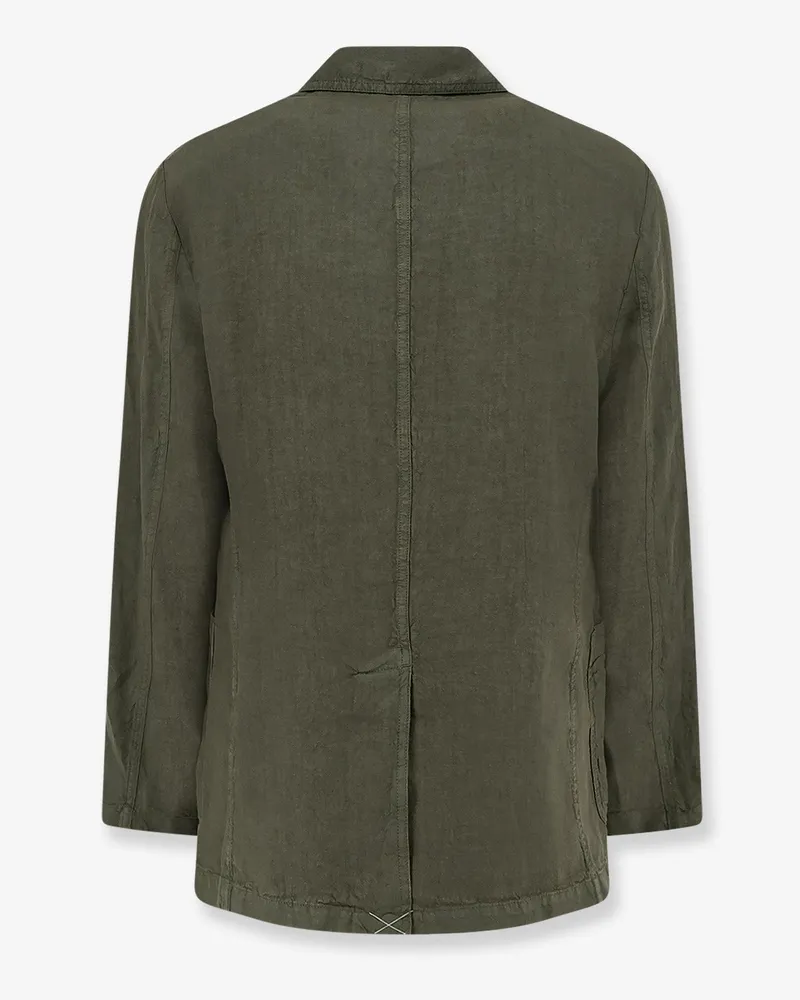 ASPESI Men Blazer Samuraki Green Linen Blazers Jacket Green