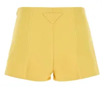 Women's Cotton Shorts Yellow Chino