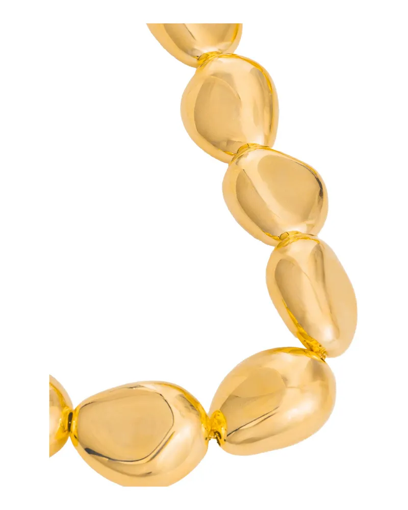 Federica Tosi Women's Necklace Lace Stone Gold Metallic Necklaces Gold