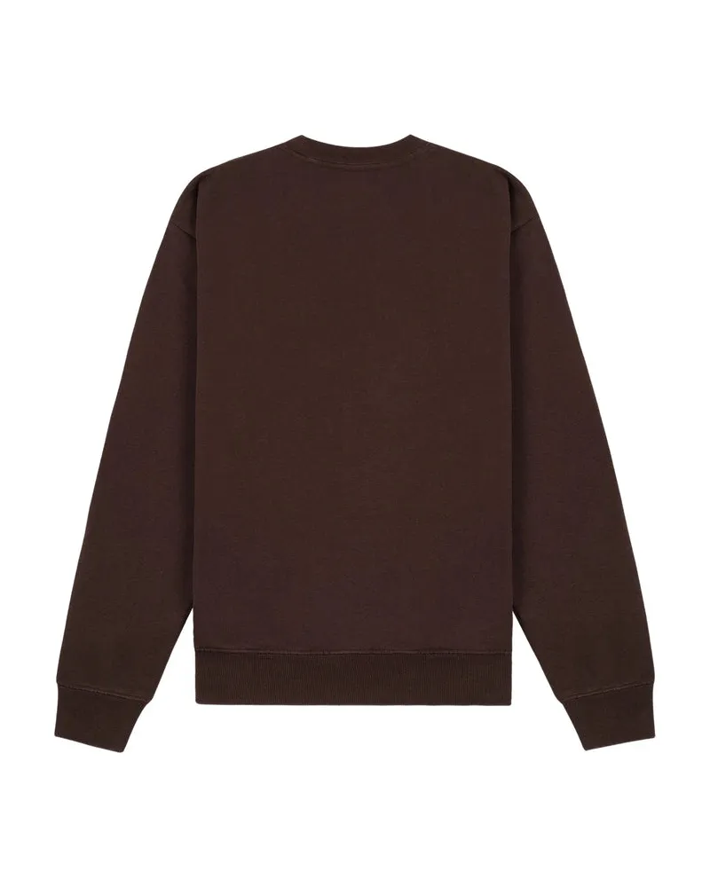 SPORTY & RICH Choco Sweatshirt — Brown Brown