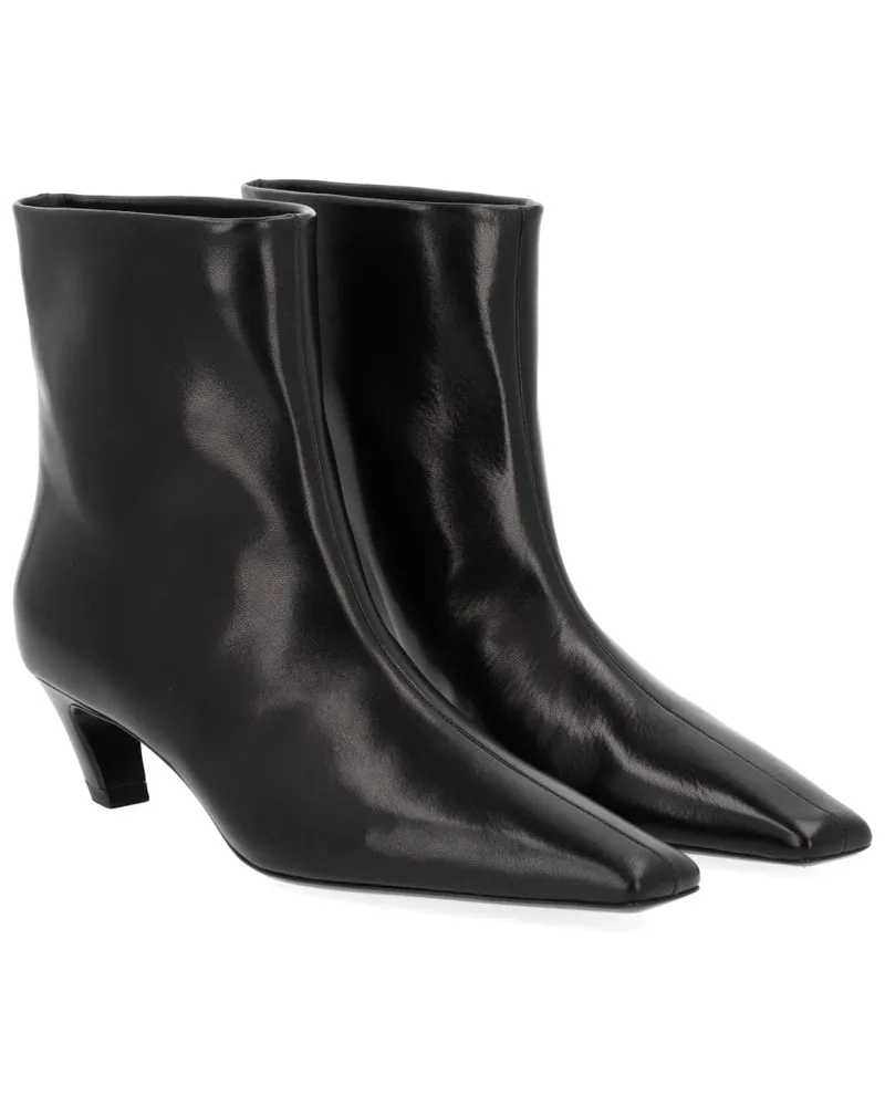 KHAITE Arizona Ankle Boot — Black Black