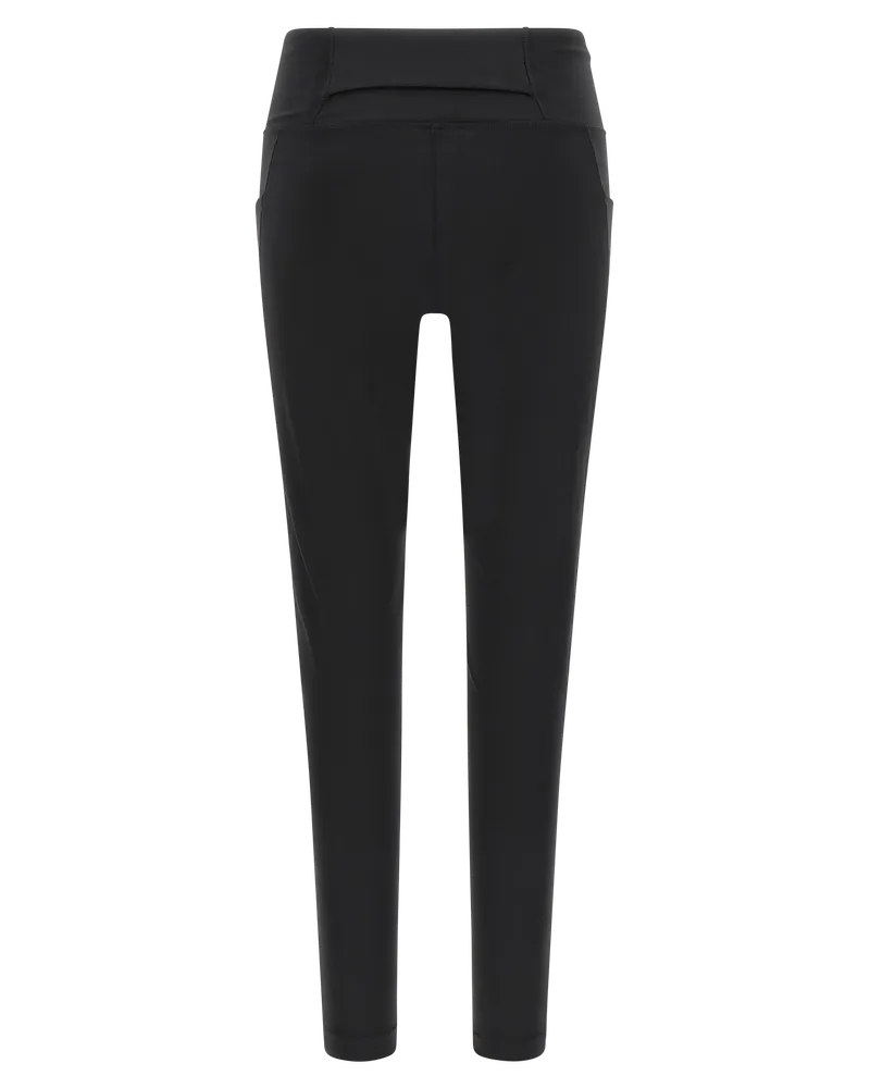 Y-3 Women's Black Recycled Polyester Leggings Clothing Black