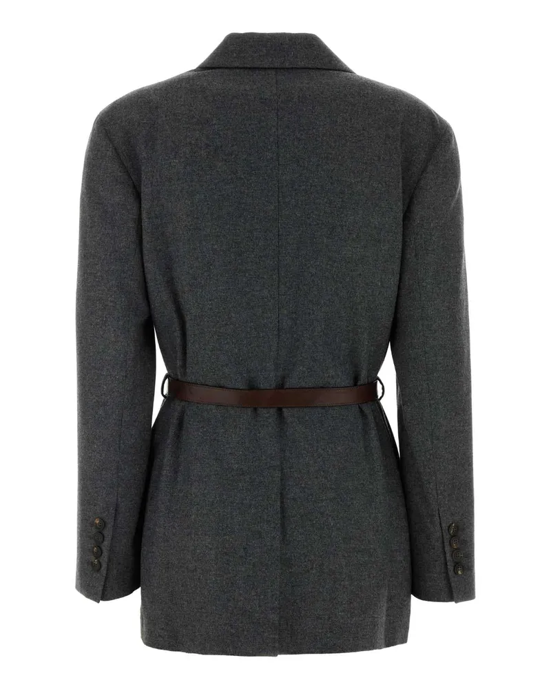 Brunello Cucinelli Jacket Blazer — Gray Gray