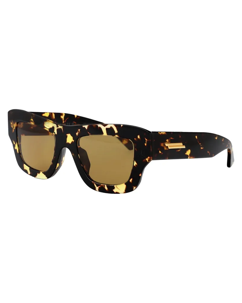 Bottega Veneta Women's Sunglasses Bv1357s Havana Brown Acetate Brown