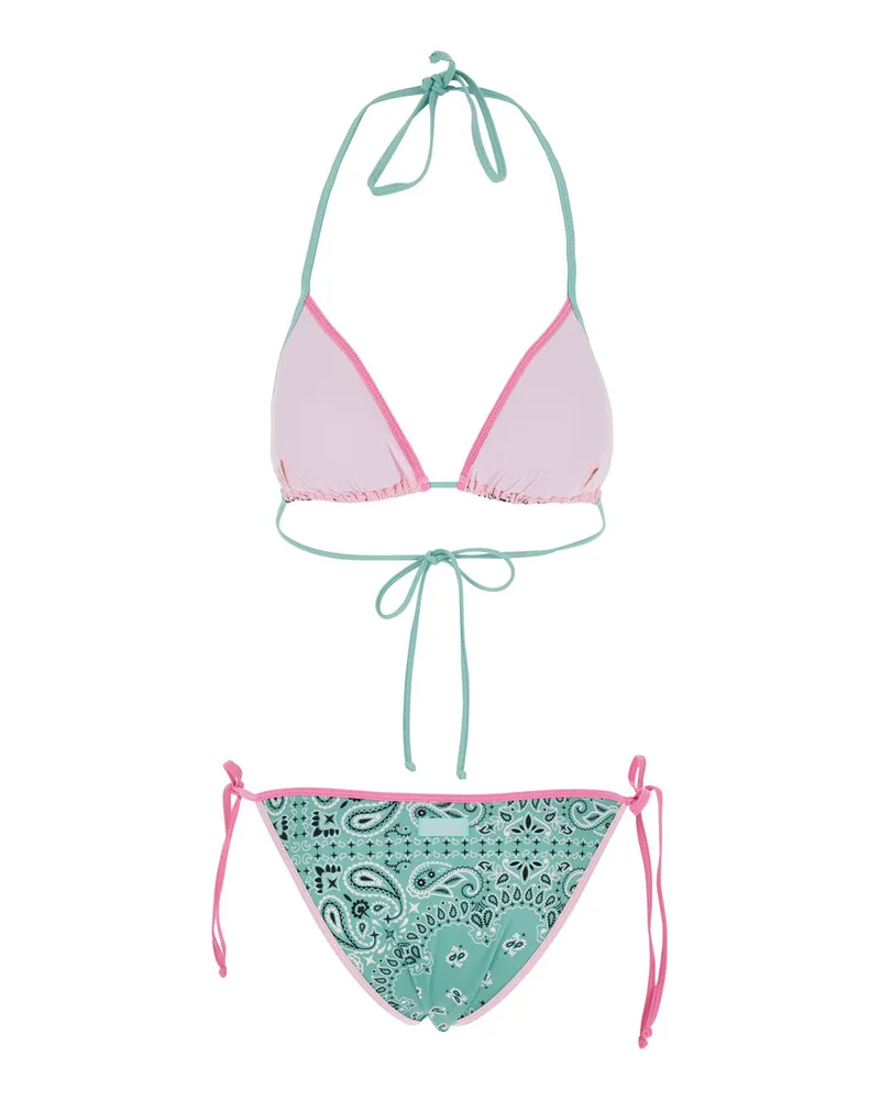 MC2 Saint Barth Girls Bikini Leah Teen String Multicolour Swimsuits Sea Clothing Multicolor