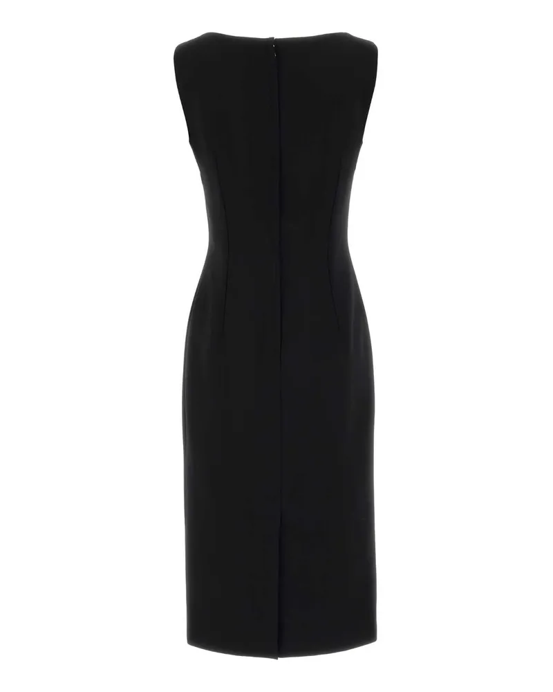 Dolce & Gabbana Sleeveless Sheath Dress — Black Black