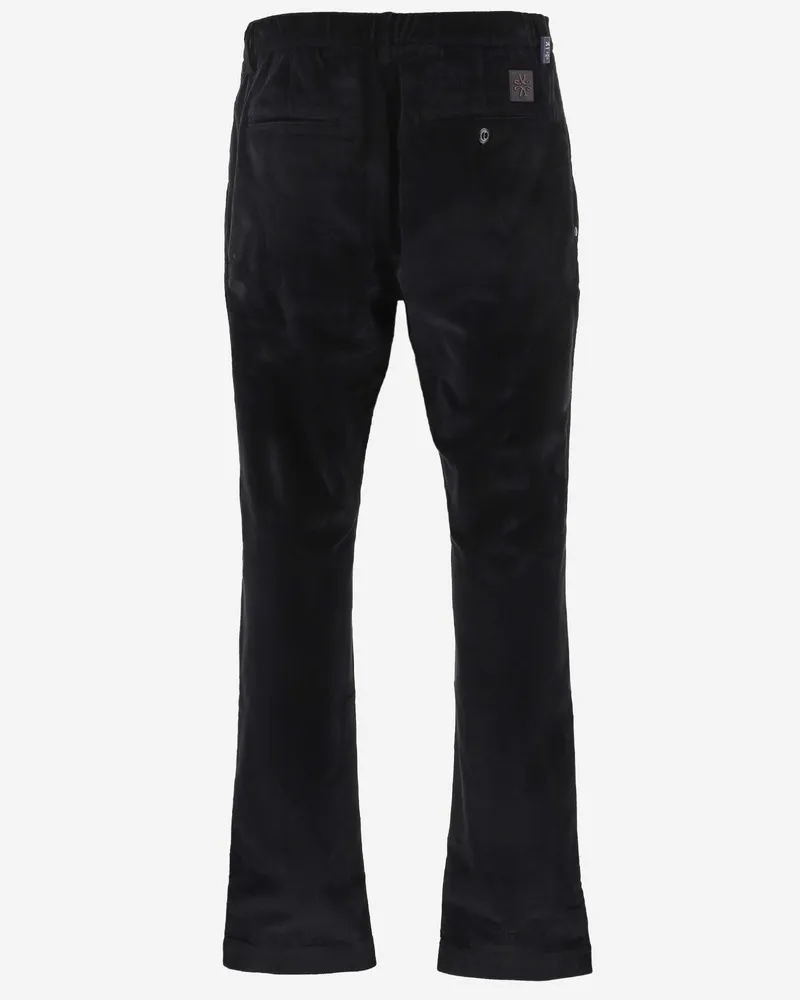 Jacob Cohën Men's Trousers Stretch Cotton Velvet Black Black
