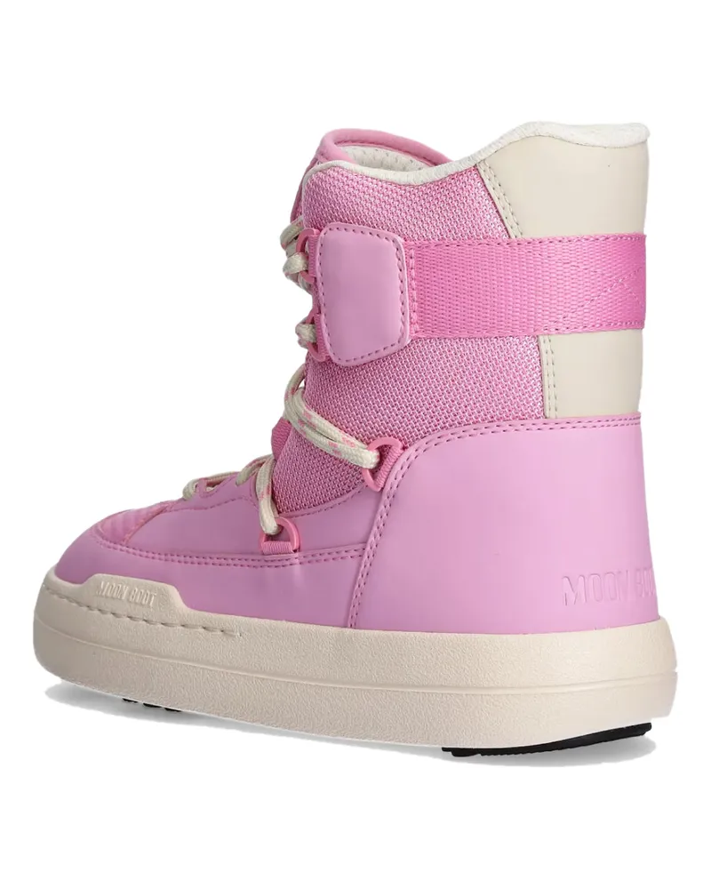 Moon Boot Women's Park Sneaker Snow Boots Pink Shoes Pink