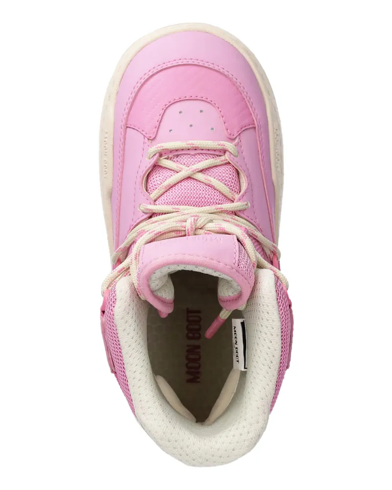 Moon Boot Park Sneaker Boot — Pink Pink