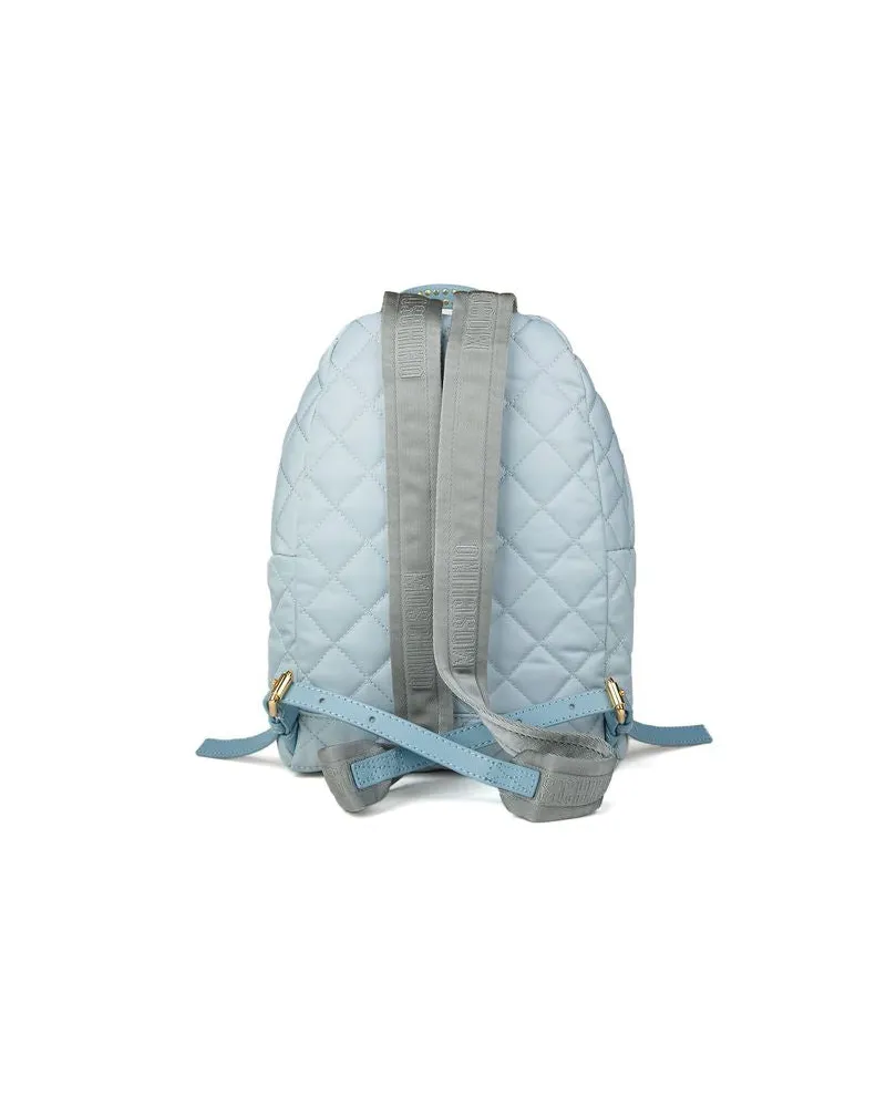 Moschino Women's Backpack Light Blue Polyamide Blue