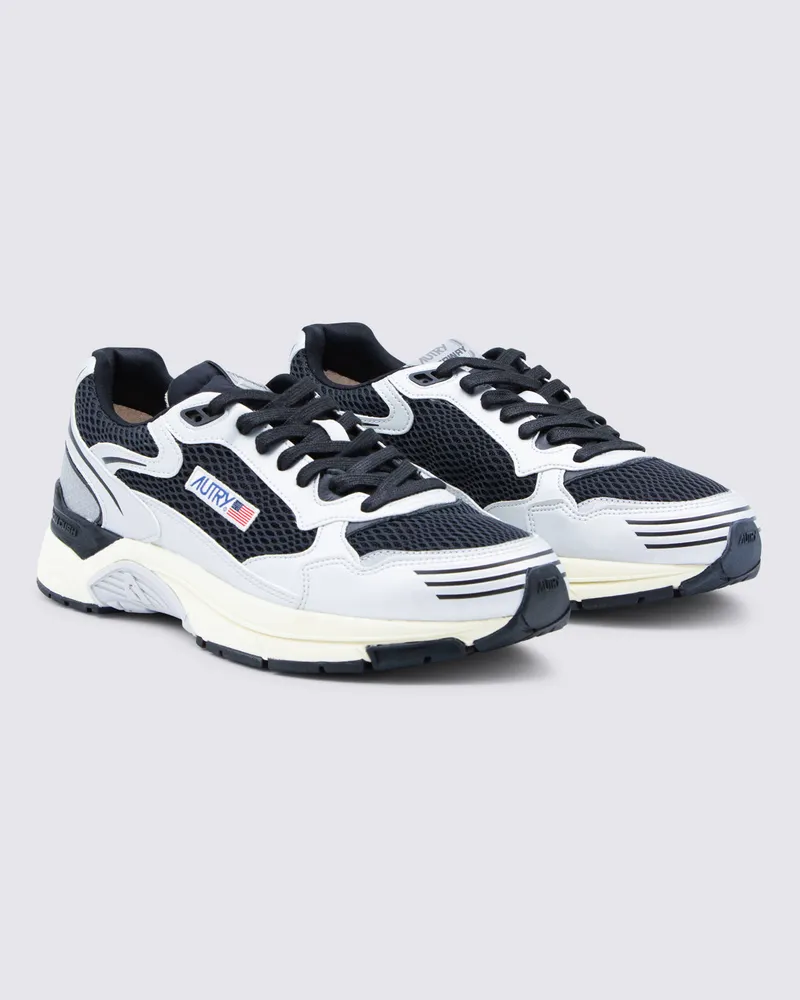 AUTRY Men's Sneakers Silv-Blk _cover El Tex Sole Silv/blk Multicolor