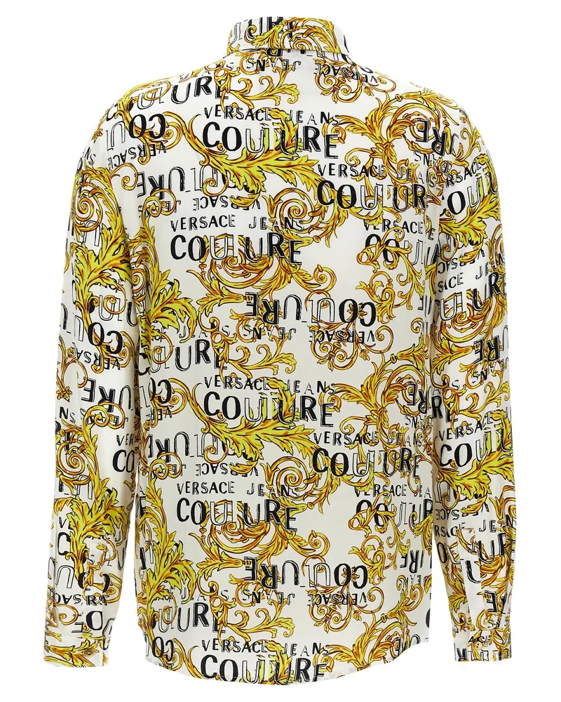 Versace Jeans Women's Multicolor Viscose Blouse Gold