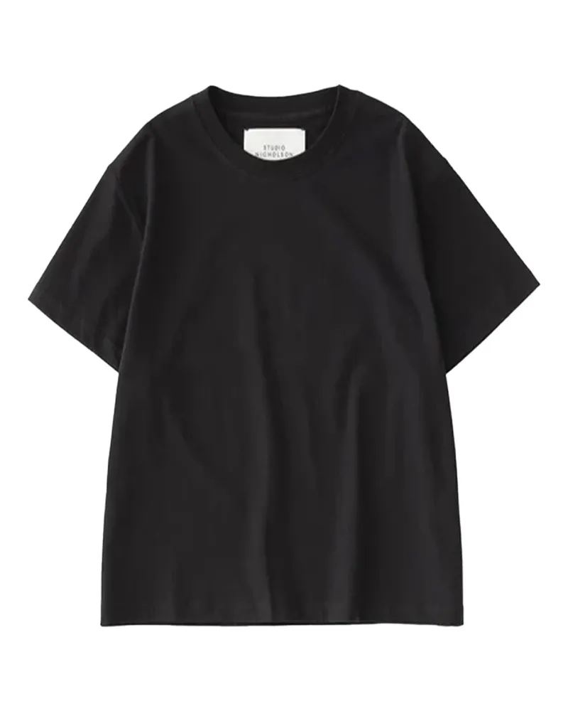 Studio Nicholson Marine T-Shirt — Black Black